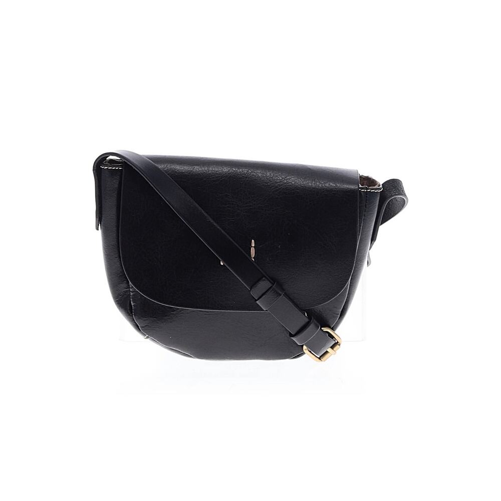 Kelsi Dagger black leather crossbody bag